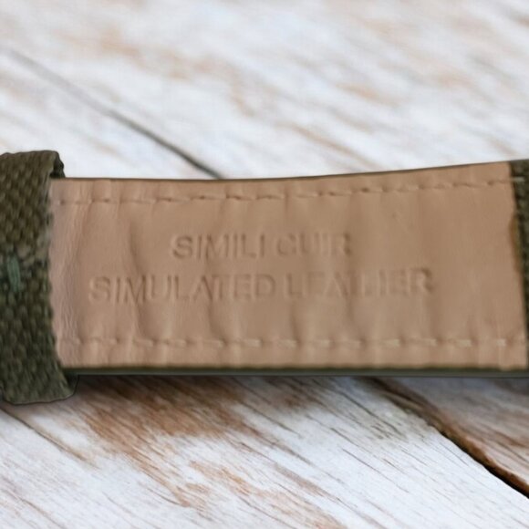 2022 Discovery Channel Promotional Quartz Crystal Watch, Khaki Army Green Strap - Picture 5 of 9